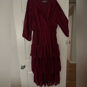 Midi Long Sleeve Dress